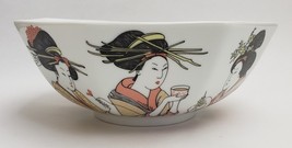 Vintage Fritz and Floyd Geisha Girl Serving Octagonal Vegetable Bowl Large Japan - £31.80 GBP