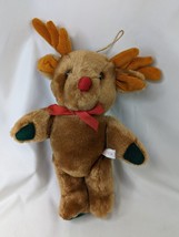 Reindeer Plush Christmas 10 Inch Western Home Products Stuffed Animal Toy - £7.05 GBP