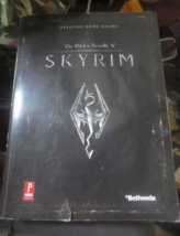 The Elder Scrolls V: Skyrim Official Game Guide Xbox360 PS3 PC 640 pages - £7.56 GBP