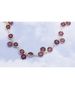 Vintage Art Deco Grapevine Beaded Necklace 30 inches H2 - $26.99
