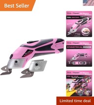 Rechargeable Electric Scissors - Efficient Cutting for Fabric, Paper &amp; More - $67.49