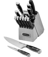Cuisinart C77BTR-15PG 15-Pc Knife Set w/ Block High Carbon Steel (Open Box) - $125.76 CAD