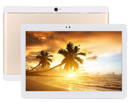 Hongsamde HSD-803 3g Tablet Pc 16gb Quad Core 10.1&quot; Dual Sim Wi-Fi Gps Gold - £159.86 GBP