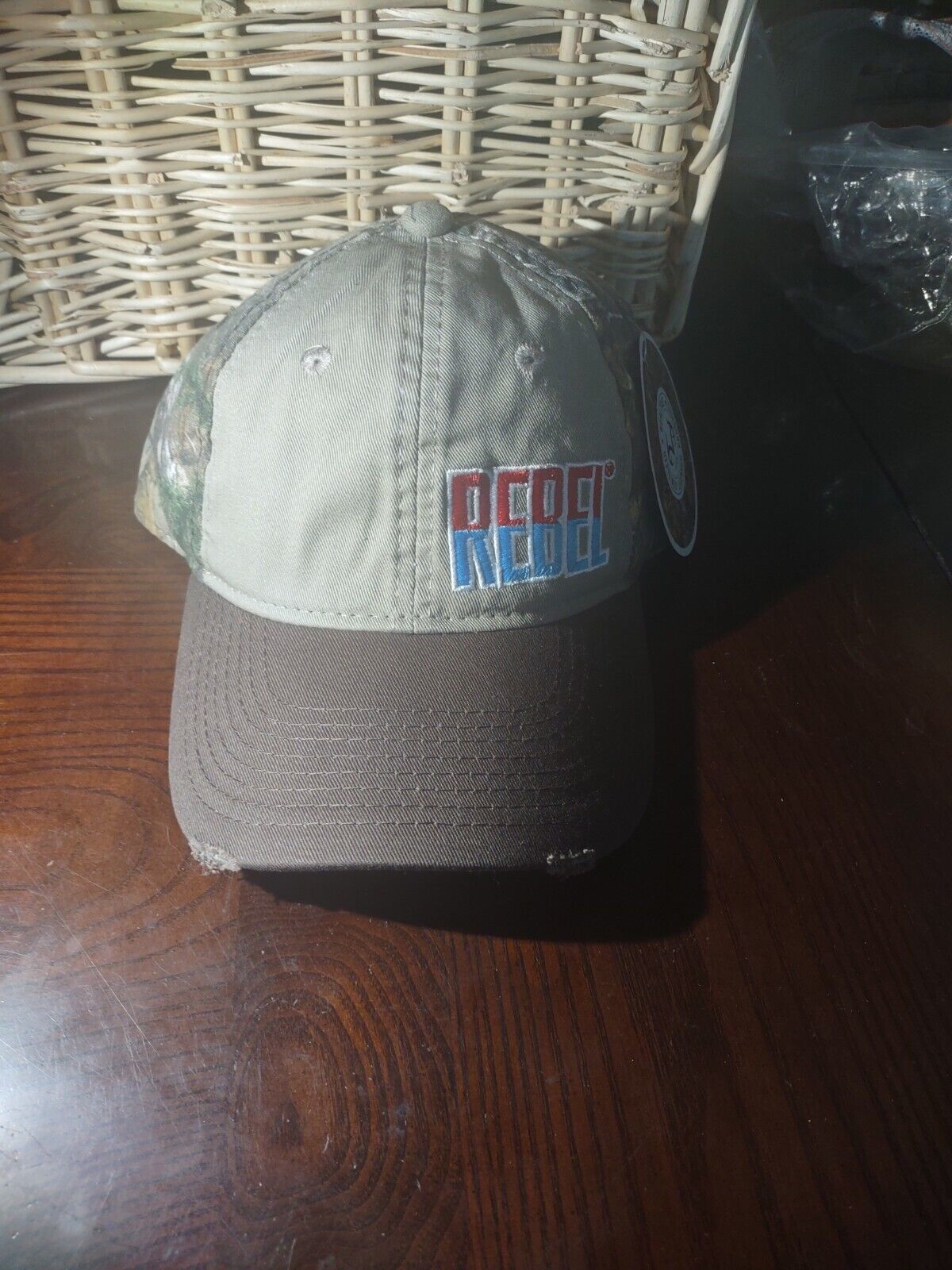 Real tree Rebel Size Large Hat - $24.63