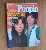People Magazine Rolling Stones Mick &amp; Keith Cover November 21, 1977 - £15.72 GBP
