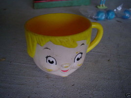 Vintage Campbell&#39;s Soup Kid Girl Figural Mug LOOK - $14.85