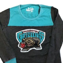 NBA Vancouver Grizzlies Womens Blindside Thermal Top Touch Black Size S M XL - £10.76 GBP