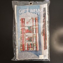 Gift Wrap Organizer Double Sided Closet Hanging Swivel Christmas All Occ... - £11.72 GBP
