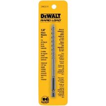 DEWALT DW2574 1/4-Inch Rotary Masonry Bit,Silver - $9.95
