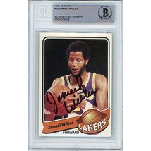 Jamaal Wilkes Los Angeles Lakers Auto 1979 Topps On-Card Autograph Beckett Slab - £76.79 GBP