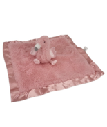 Cloud Island Lovey Plush Pink Flamingo Soft Security Baby Blanket Satin ... - £7.35 GBP