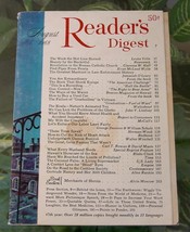 Reader&#39;s Digest August 1968 Martin Luther King Assassination Manhunt-Gun... - £15.73 GBP