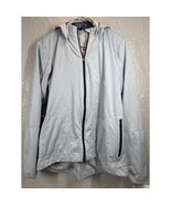 Nike Womens Full Zip Hooded Windbreaker Golf Jacket Zip Pockets 509348 G... - $42.06 CAD