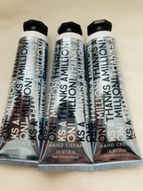 3x Bath &amp; Body Works 1 oz Hand Cream Shea Butter  Turquoise Water New - £22.50 GBP