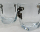 2 Mid-Century Modern Strombergshyttan Danish Glass Vases Grape Cluster H... - $494.01
