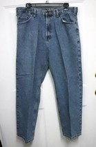 R&amp;K Brand 34&quot; x 30&quot; Mens Medium Blue Denim Regular Leg 5 Pocket Jeans - £4.69 GBP