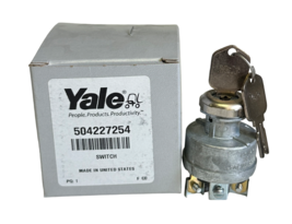 NEW YALE 504227254 / YT504227254 OEM IGNITION SWITCH FOR FORKLIFT - £39.22 GBP