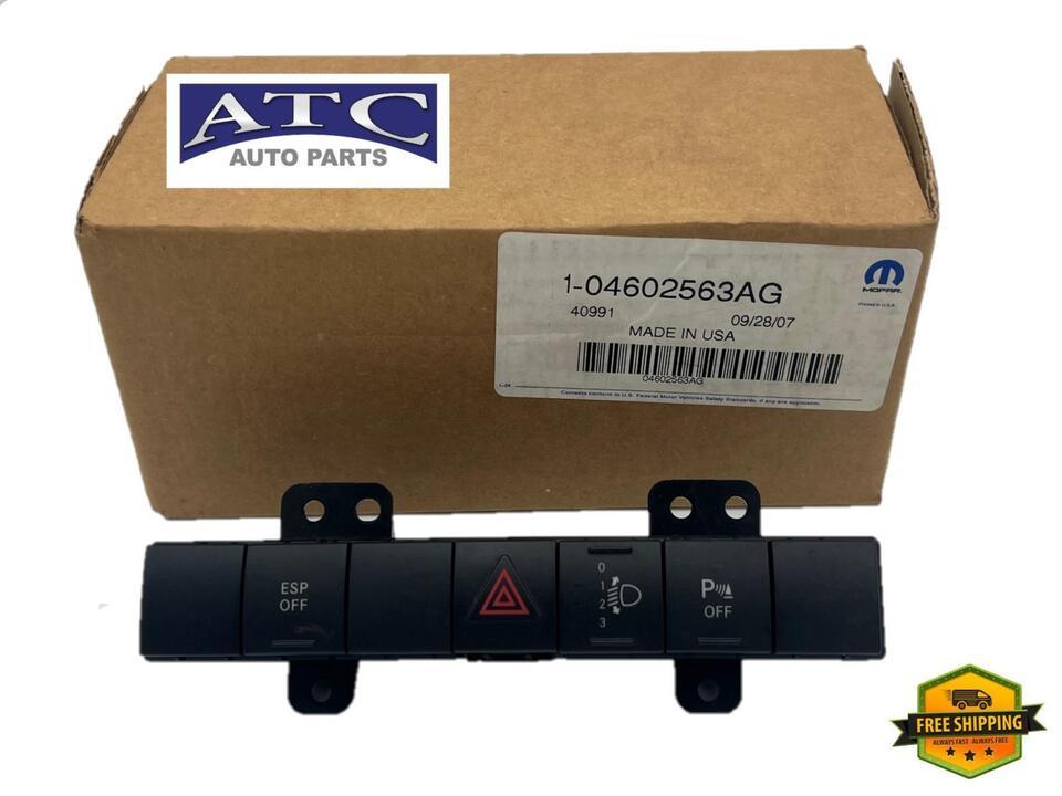 04602563AG NEW Instrument Panel 4 Switch for 2008-2009 Dodge Nitro Jeep ... - $39.55