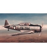 Framed 4&quot; X 6&quot; Print of a North American T-6 &quot;Texan.&quot;  Hang or Display. - $17.52 CAD