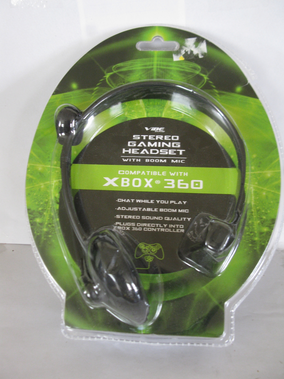 Primary image for Xbox 360 / Vibe Stereo Gaming Headset w/ Mic- Brand New in sealed package 