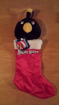 Angry Birds 20&quot; Black Bird Christmas Stocking - £7.98 GBP