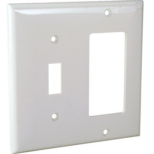 OP126-I 2-G Wall Plate - Switch/Gfi Ivory - $0.67