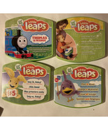 Lot Of 4 Leap Frog Baby Little Leaps Interactive Learning Discs Thomas &amp;... - £8.95 GBP