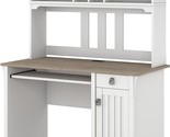 Bush Furniture Salinas Computer Desk With Hutch | Study Table With Drawe... - $568.99