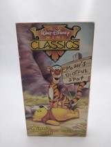 Winnie the Pooh and Tigger Too Pooh&#39;s Thotful Spot VHS 2000 Walt Disney Video  - £7.35 GBP