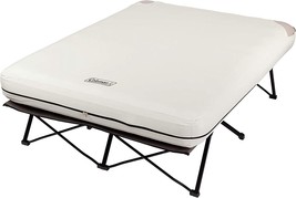 Coleman&#39;S Folding Camp Cot And Air Bed With Side Tables And Battery-Oper... - £204.02 GBP