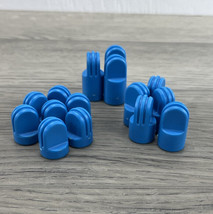 1982 Leverage Board Game Replacement 15 Blue Scoring Pegs Small Medium L... - $14.52