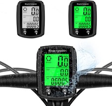 Bike Computer And Bicycle Odometer Wired Mph Km/H Bike Speedometer With - £29.16 GBP