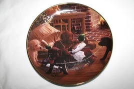 FRANKLIN MINT Limited Edition Lab Plate  "Bushel of Trouble"  #396 - $20.00