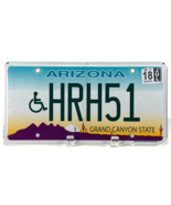 Handicap Arizona License Plate - HRH51 - Grand Canyon State-Expired 7/19 - £11.04 GBP