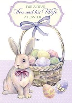 For A Dear Son &amp; His Wife At Easter - Easter Greeting Card - 26402 - $2.77