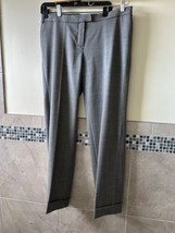  CHRISTIAN LACROIX Gray Wool Blend Wide Leg Trousers SZ FR 42 NWOT - £93.45 GBP