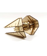 3D Spaceship Puzzle | 3mm MDF Wood Puzzle  - £27.37 GBP