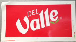 Del Valle Juice Preproduction Advertising Art Work Red Leaves 2004 - £14.84 GBP