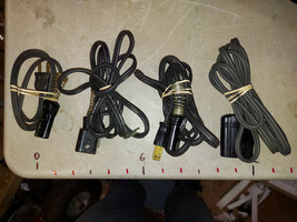22AA97 ASSORTED APPLIANCE POWER CORDS (ELECTRIC SKILLET): 30&quot; TO 72&quot; LONG - £14.67 GBP