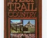 Old West Trail Brochure &amp; Map Discover Montana Nebraska Wyoming N &amp; S Da... - $17.82