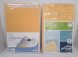 Mead Self Adhesive Press-It Seal-It Envelopes, 9&quot; x 12&quot;,  Brown Kraft, 6... - £15.77 GBP