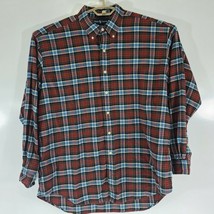 Mens XL Ralph Lauren Blake Flannel Red Blue Green - £17.08 GBP