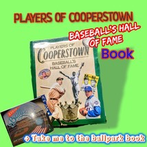 Baseball&#39;s Hall of Fame Players of Cooperstown &amp; Take Me Out To The Ball... - £21.81 GBP