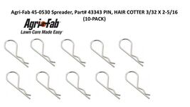 Agri-Fab 45-0530 Spreader, Part# 43343 PIN, HAIR COTTER 3/32 X 2-5/16 (1... - $8.90