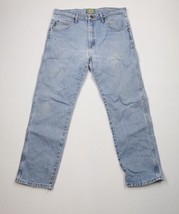 Vintage 90s Cabelas Mens 34x30 Thrashed Spell Out Straight Leg Denim Jea... - $764.82 MXN