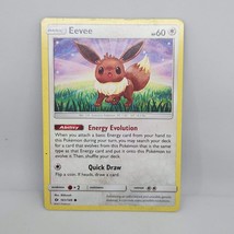 Pokemon Eevee Sun &amp; Moon 101/149 Common Basic Colorless TCG Card - £0.80 GBP