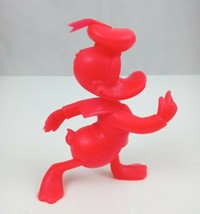 Vintage 1971 Walt Disney Productions Donald Duck 6&quot; Red Figure Louis Marx - $9.89