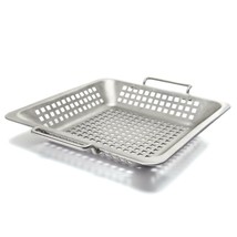 Stainless Steel Grill Wok 12.8 in L x 15.16 in W x 2.95 in D - $59.00
