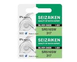 Seizaiken 315 SR716SW 1.55V 0% Hg Silver Oxide Watch Battery (10 Batteri... - £3.19 GBP+