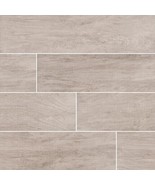 Brand New TrafficMaster Capel Ash 6&quot; x 24&quot; Matte Ceramic Floor and Wall ... - €12,12 EUR